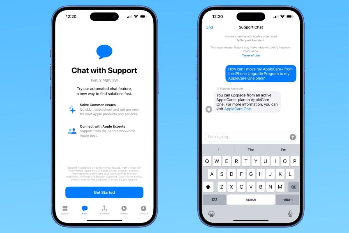 apple support app macrumors Apple Support app chatbot